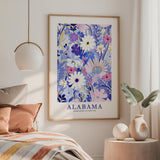 Alabama Flower Poster