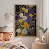 Midnight Flowers Art Print