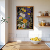 Midnight Flowers Art Print