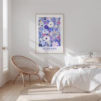 Alabama Flower Poster