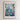 The image is a framed poster depicting a colorful and vibrant flower market scene.