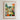 The image is a framed poster depicting a vibrant and colorful garden scene in Hawaii.