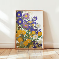 Flora Nouveau Art Print