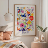 Idaho Flower Poster