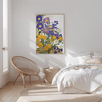 Flora Nouveau Art Print