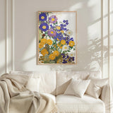 Flora Nouveau Art Print