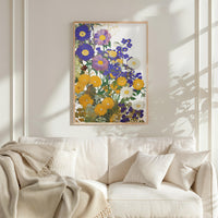 Flora Nouveau Art Print