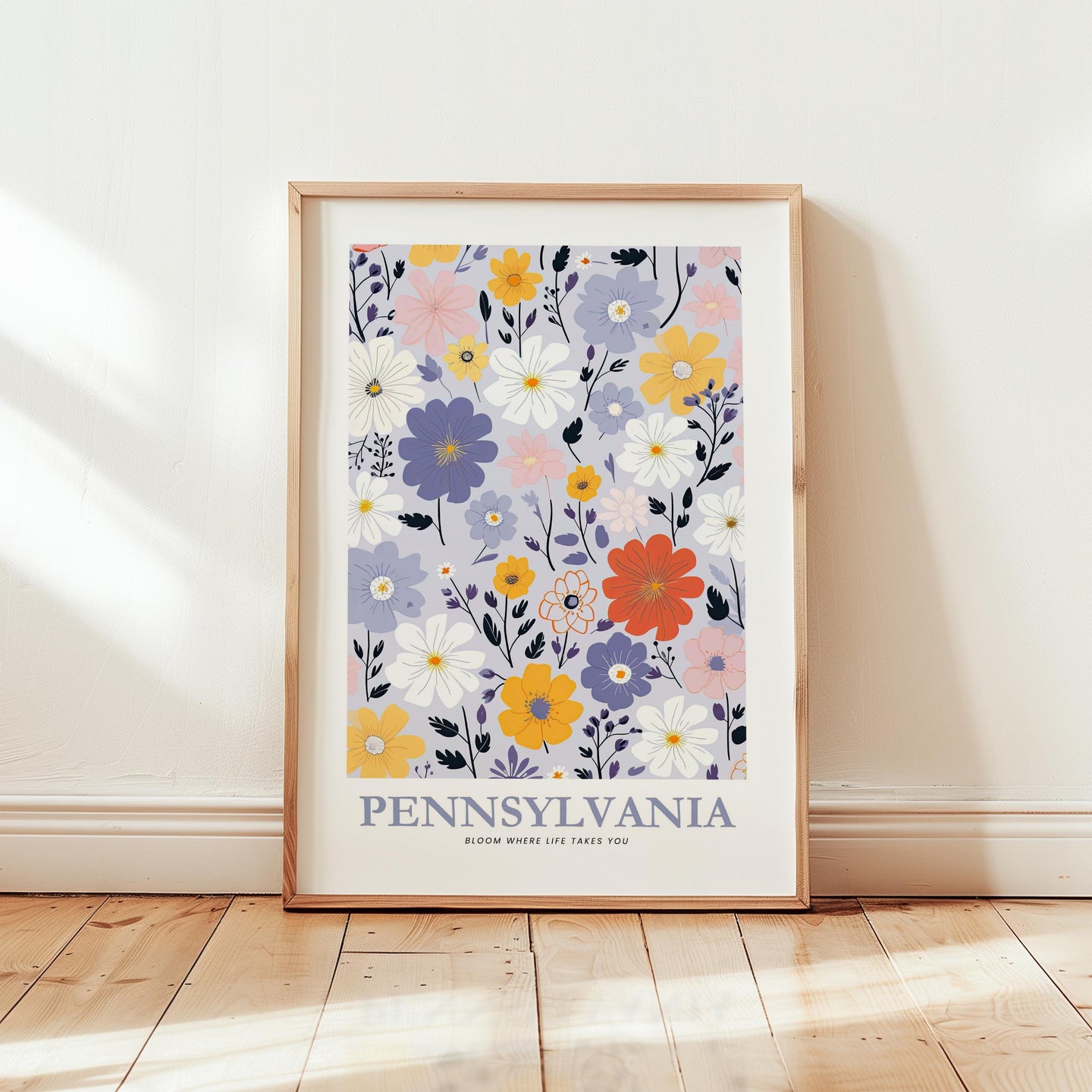 Pennsylvania Flower Poster