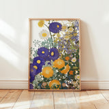 Flora Nouveau Due Art Print