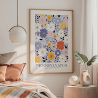 Pennsylvania Flower Poster