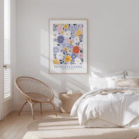Pennsylvania Flower Poster