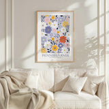 Pennsylvania Flower Poster