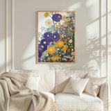 Flora Nouveau Due Art Print