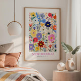 New Mexico Flower Poster