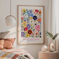 New Mexico Flower Poster