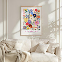 New Mexico Flower Poster