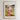 The image is a framed poster depicting a colorful and vibrant flower market in Heidelberg, Germany.