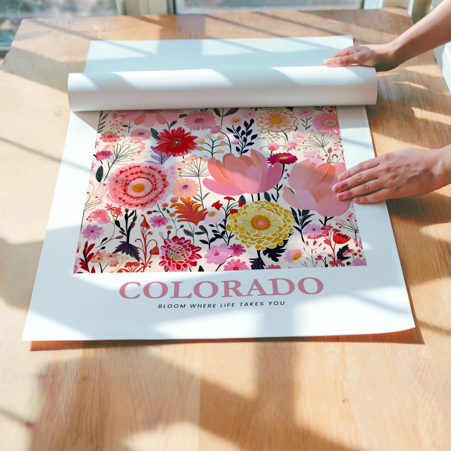 Colorado Flower Poster