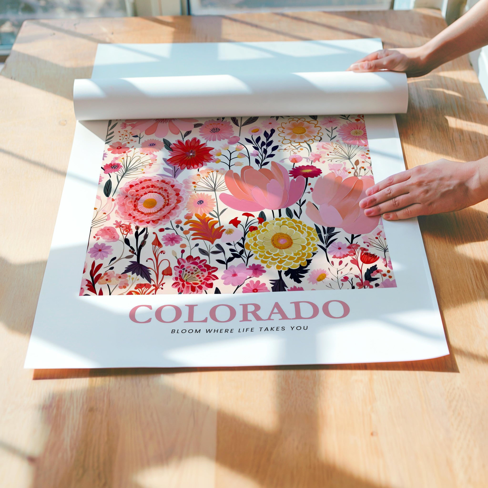 Colorado Flower Poster