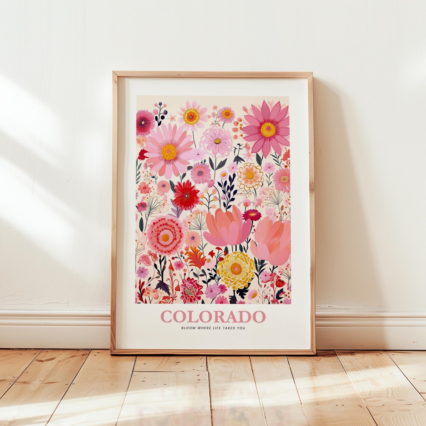 Colorado Flower Poster