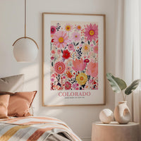 Colorado Flower Poster