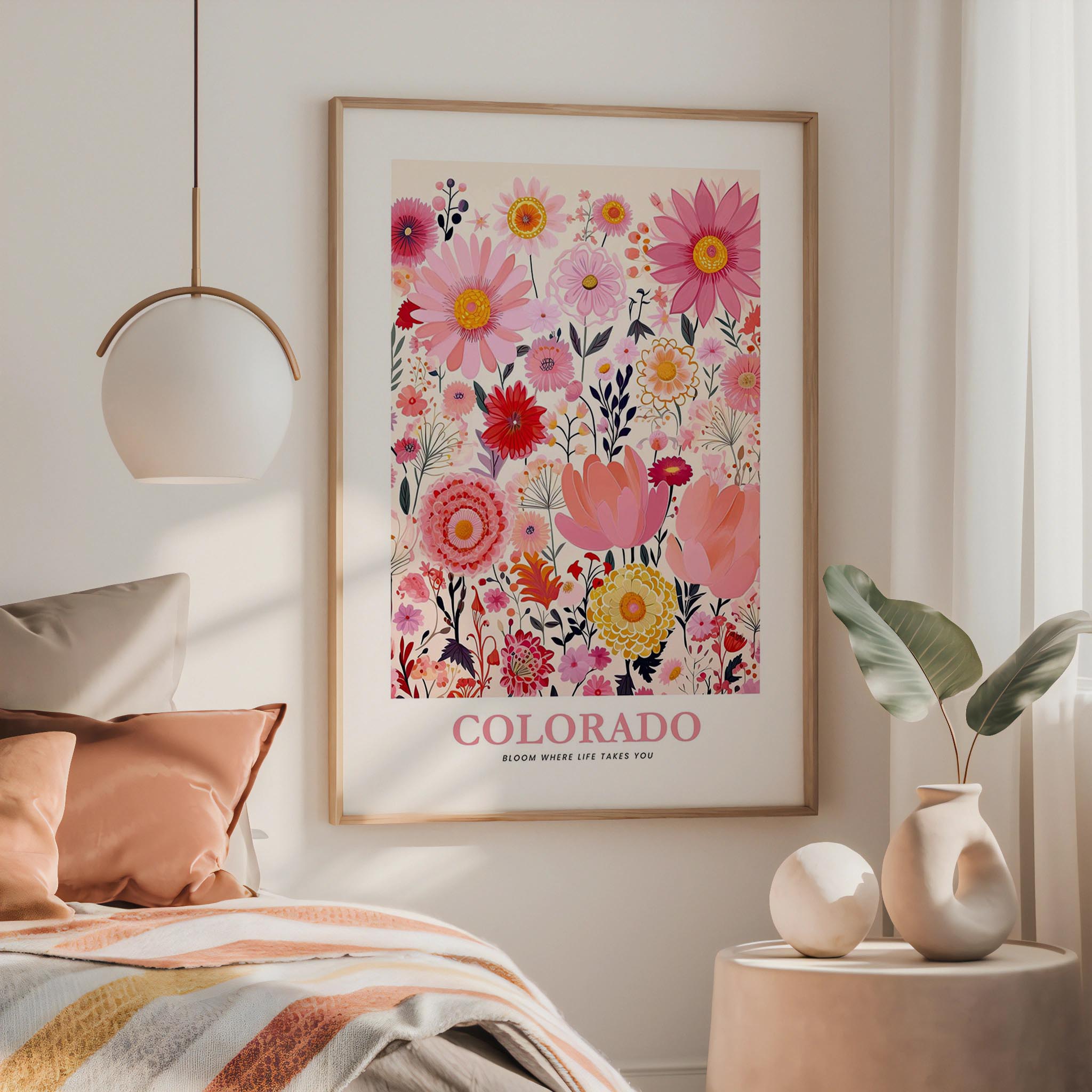 Colorado Flower Poster