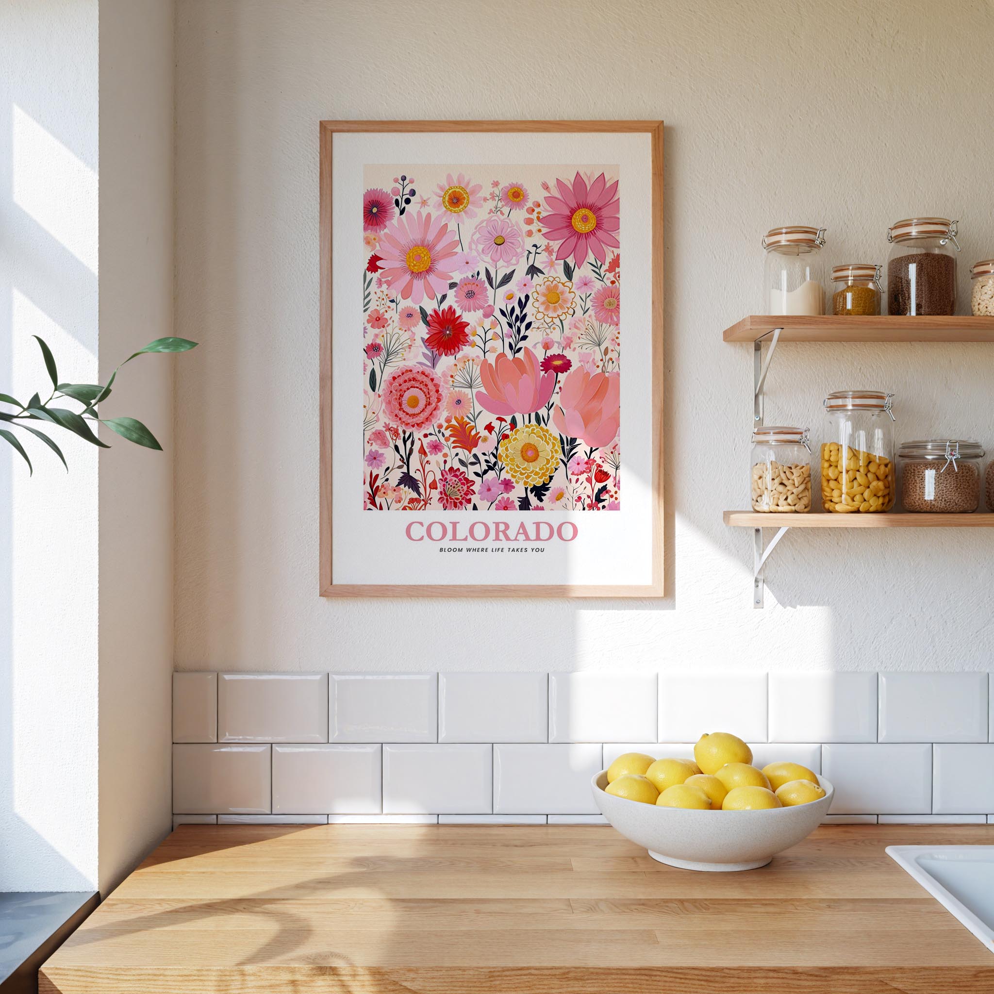 Colorado Flower Poster