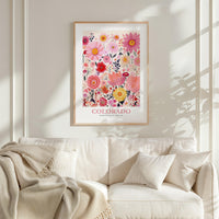 Colorado Flower Poster