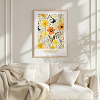 Arkansas Flower Poster