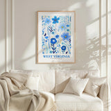 West Virginia Flower Poster