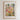 The image is a framed poster depicting a vibrant and colorful flower market in Copenhagen, Denmark.