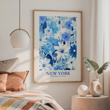 New York Flower Poster