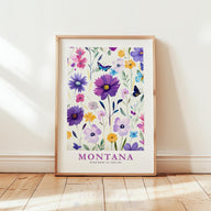 Montana Flower Poster