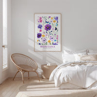 Montana Flower Poster