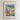 The image is a framed poster depicting a vibrant and colorful flower market in Long Beach, California.