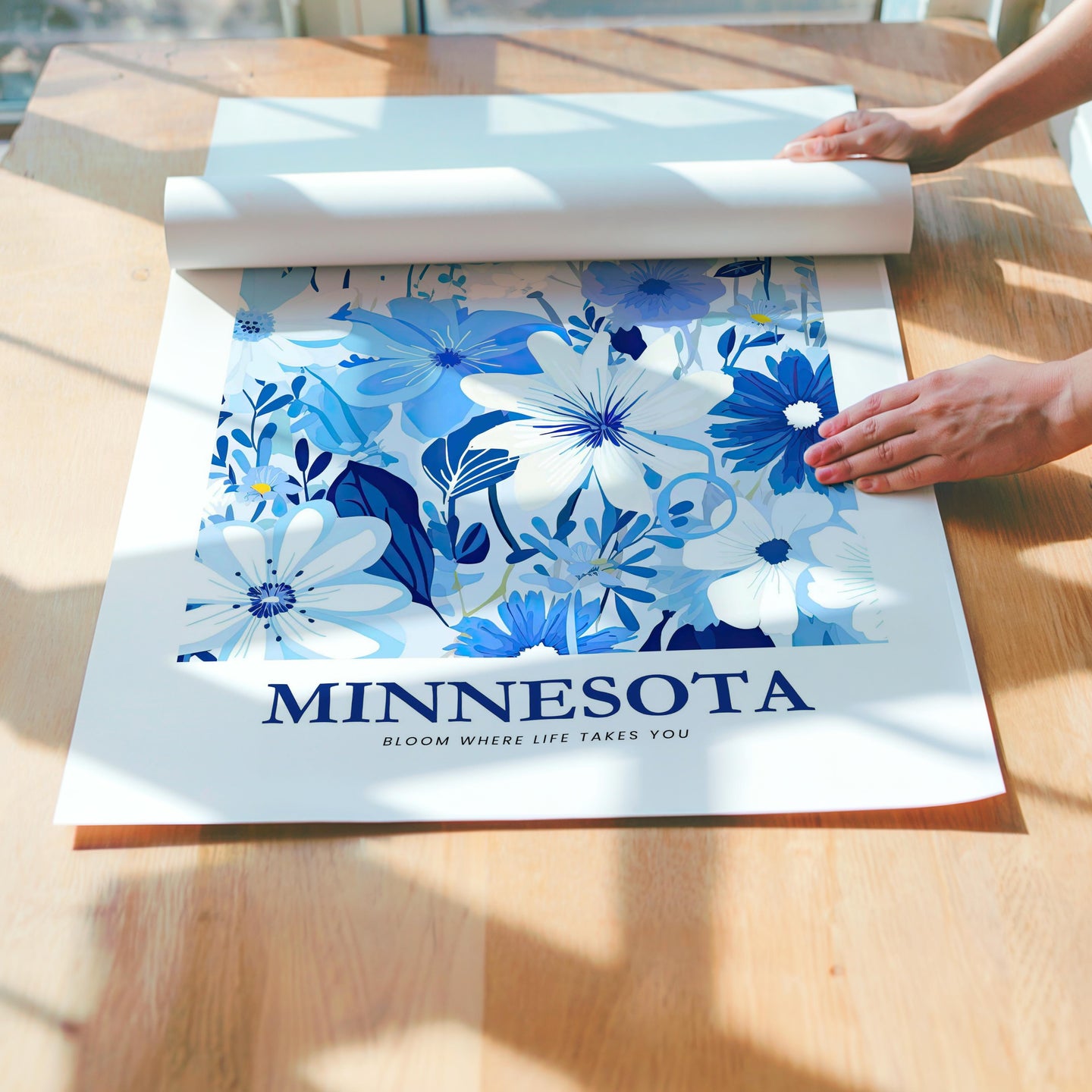 Minnesota Flower Poster