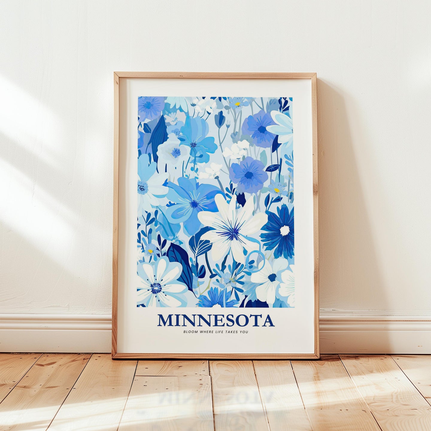 Minnesota Flower Poster
