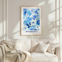 Minnesota Flower Poster