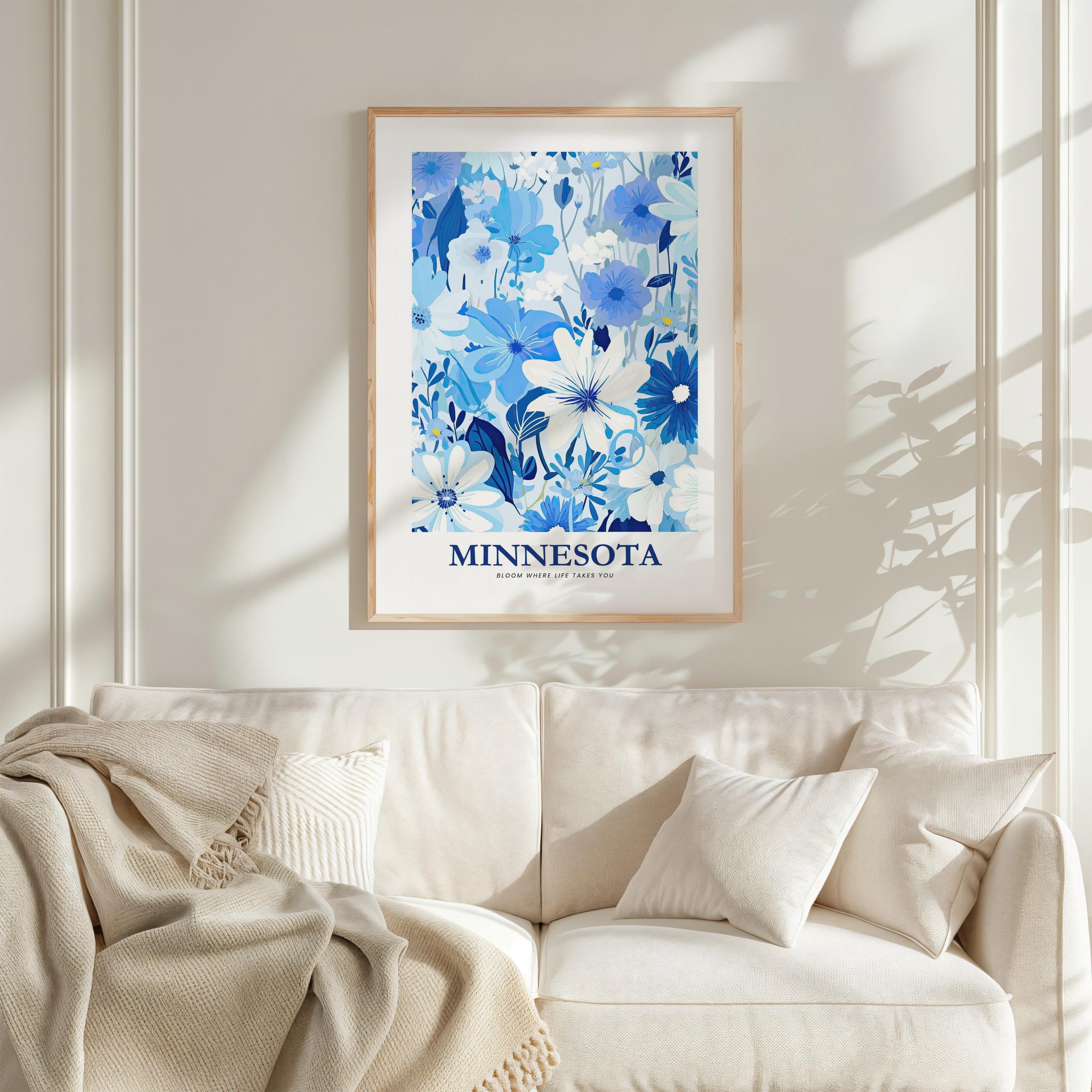 Minnesota Flower Poster