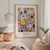 Ohio Flower Poster