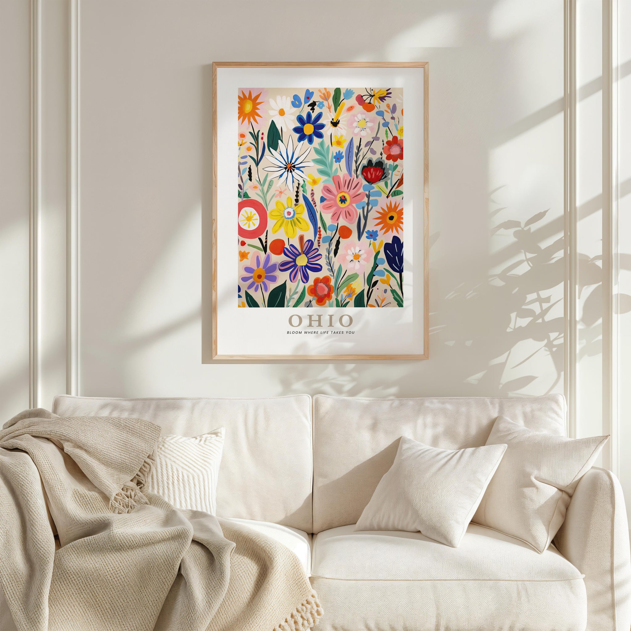 Ohio Flower Poster