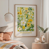 Tennessee Flower Poster