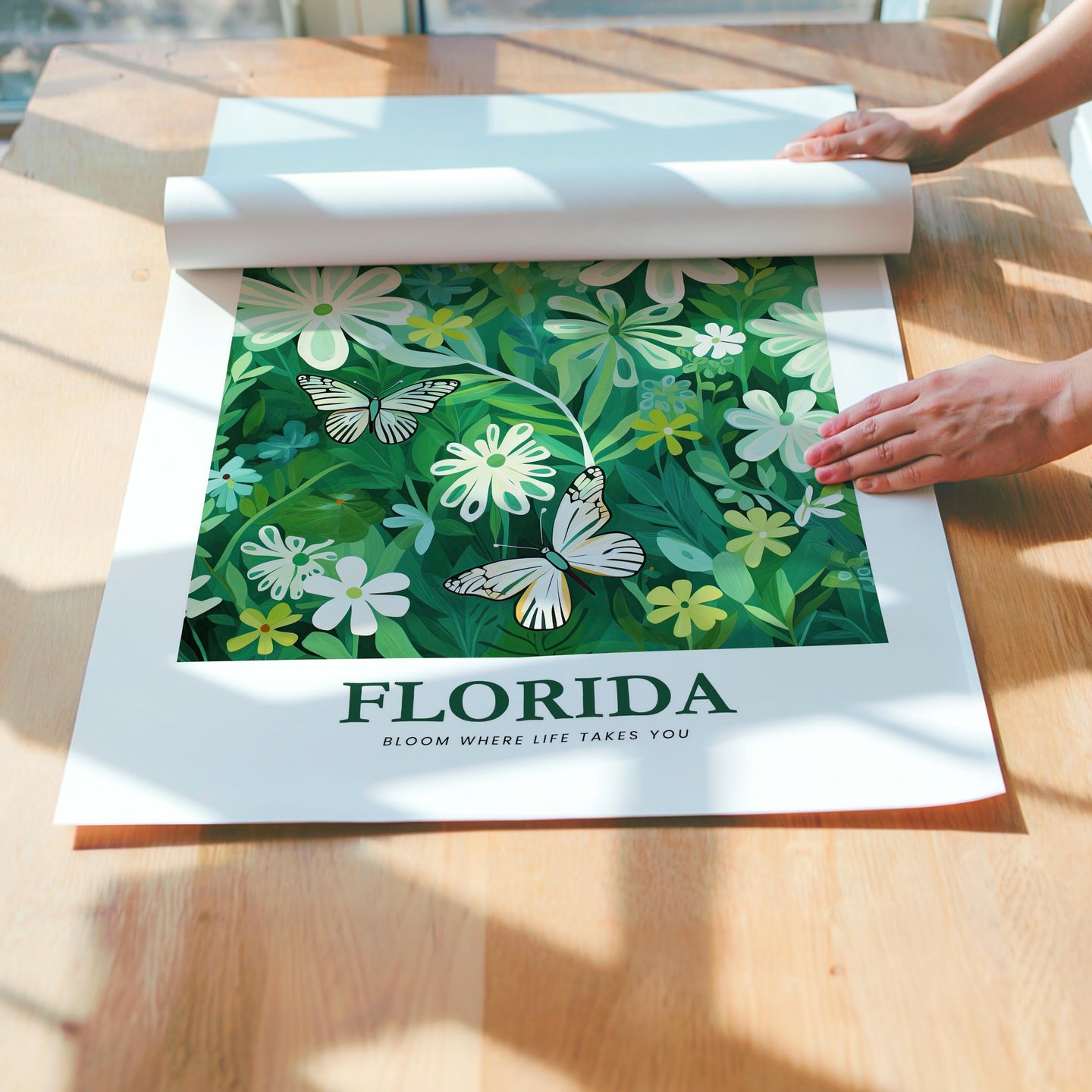 Florida Flower Poster