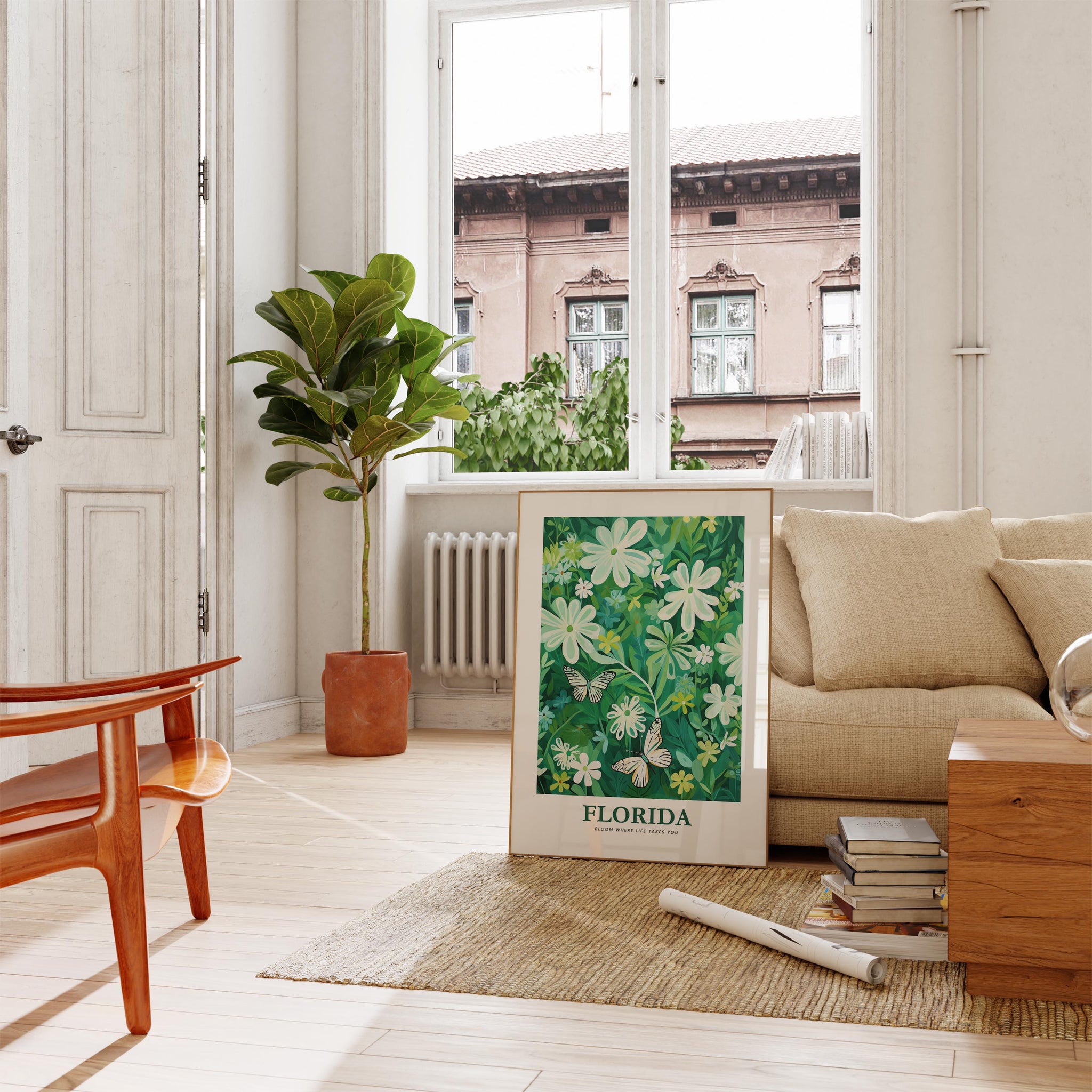 Florida Flower Poster