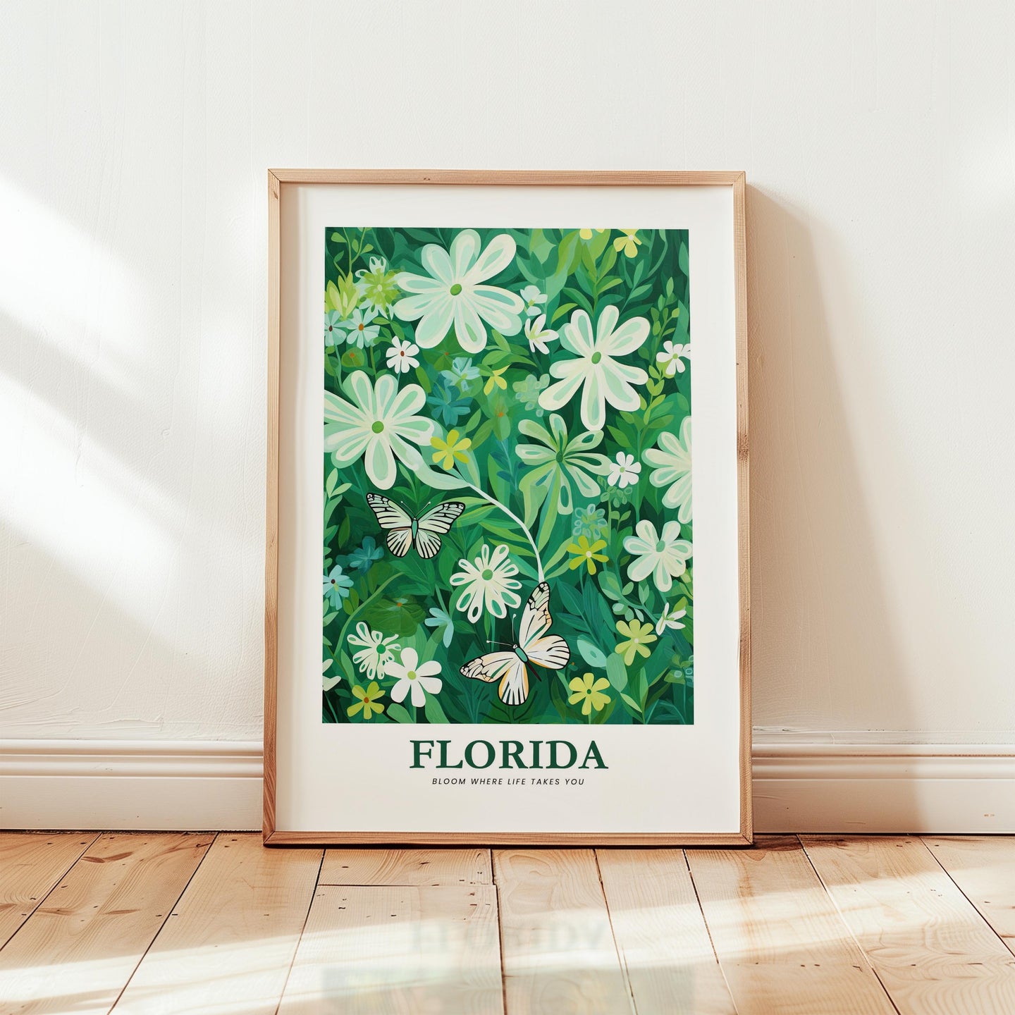 Florida Flower Poster