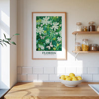 Florida Flower Poster