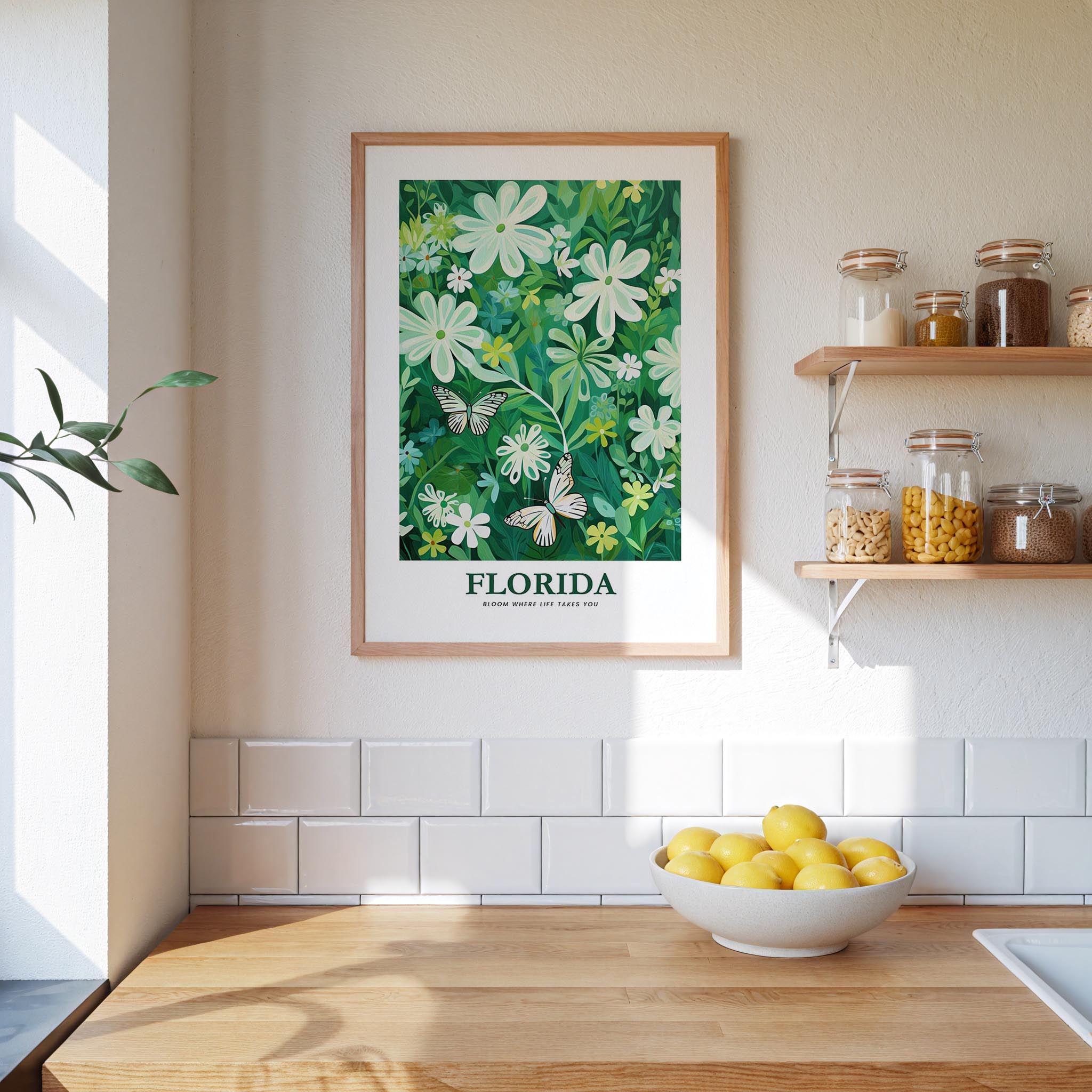 Florida Flower Poster