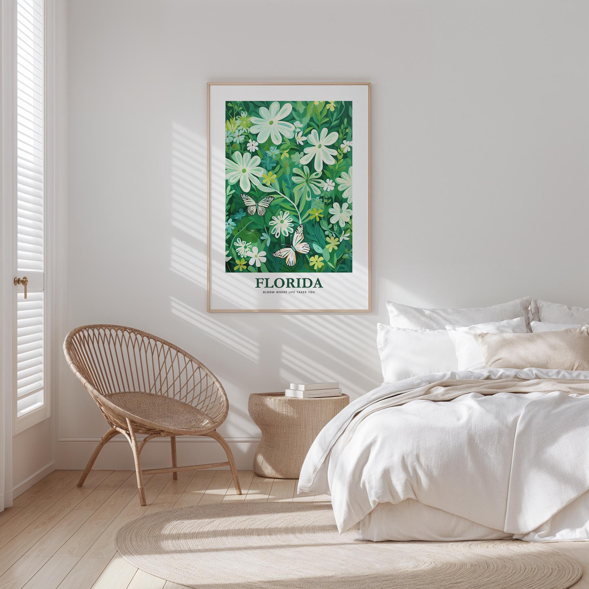 Florida Flower Poster