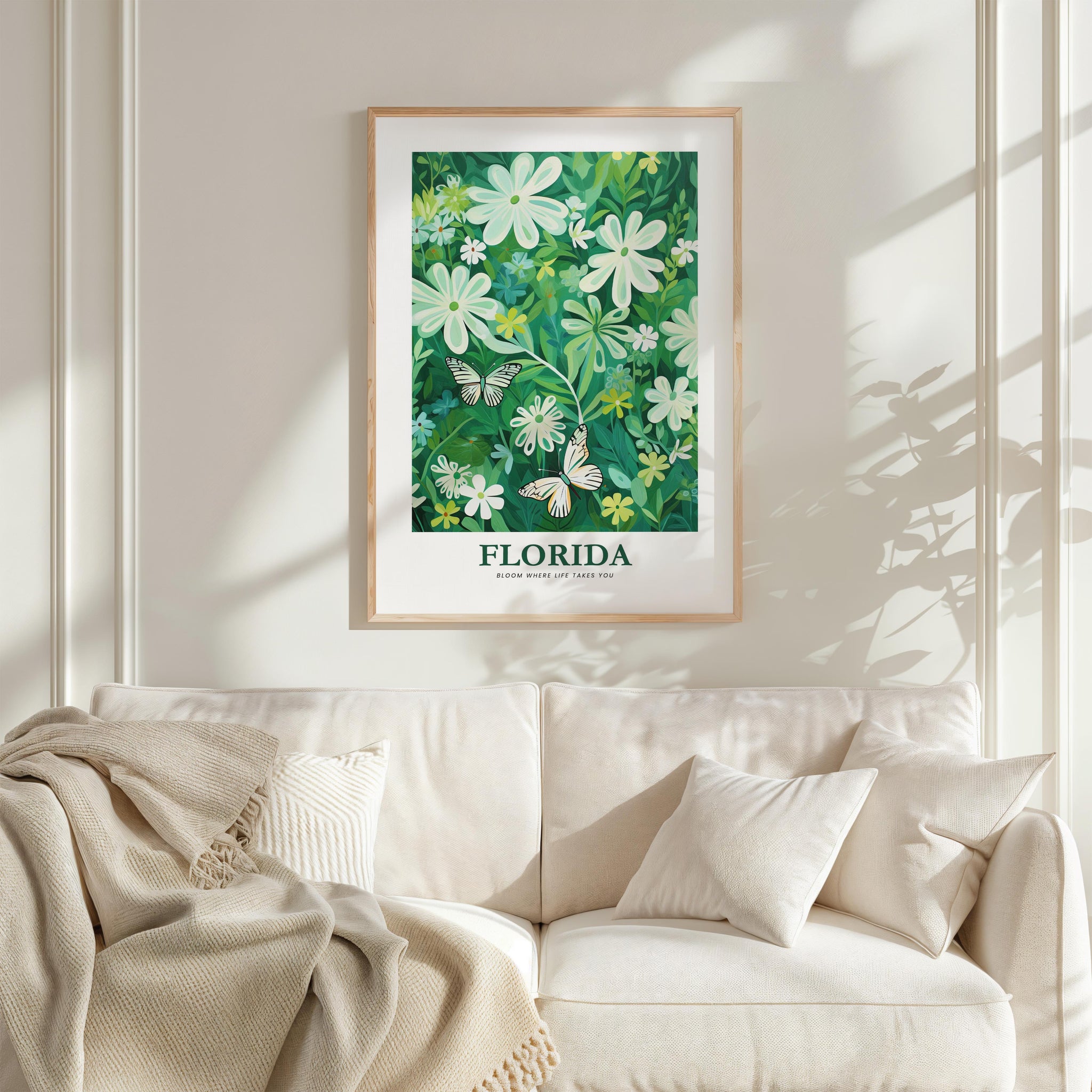 Florida Flower Poster