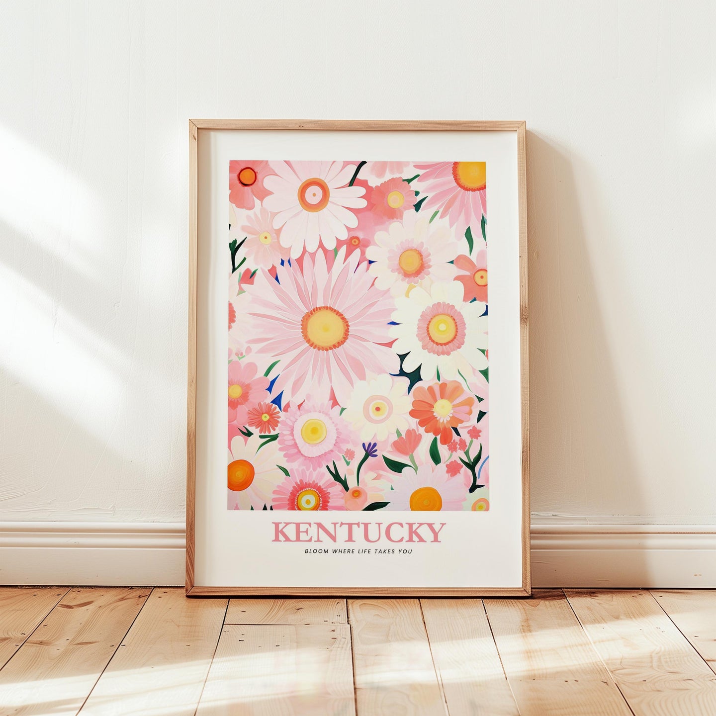 Kentucky Flower Poster